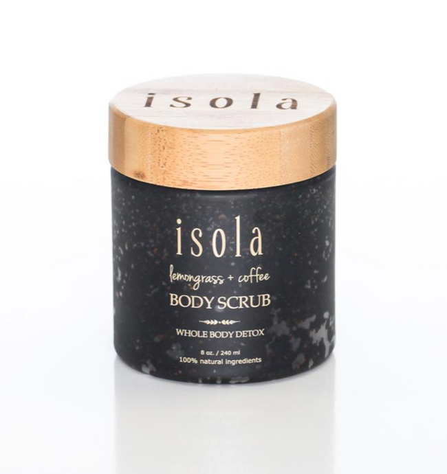 Isola Lemongrass + Coffee Body Scrub - Hadasa by Vivian