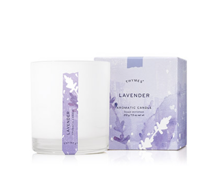 Thymes Lavender Aromatic Candle - Hadasa by Vivian