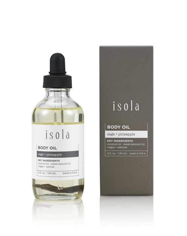 Isola Sage + Pineapple Body Oil - Hadasa by Vivian