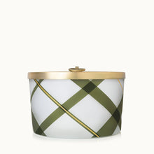 Load image into Gallery viewer, Frasier Fir Frosted Plaid Large Poured Candle
